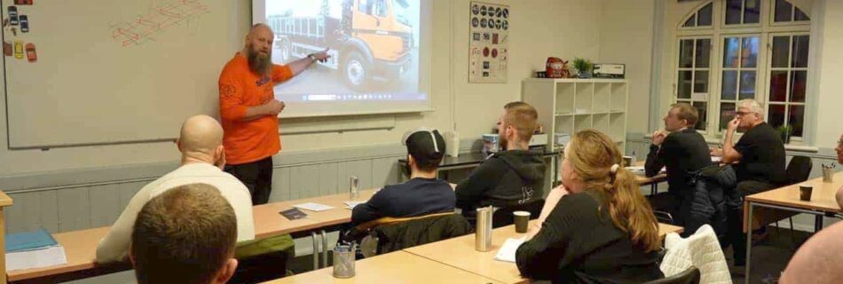 Tag C-kørekort til lastbil som lynkursus hos Tørslev Køreskole i Nordsjælland